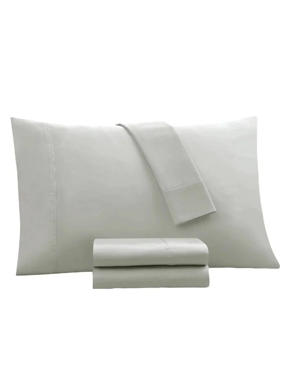 Kensington Garden Dover 1500 Thread Count 6-Piece Queen Sheet Set, Gray